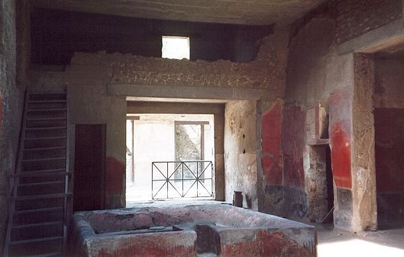Intérieur d'un commerce de Pompéi Intérieur d'un commerce de Pompéi