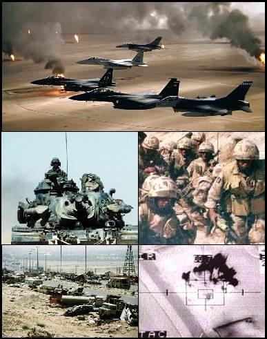 Militaires pendant la Guerre du Golfe (1990-1991)