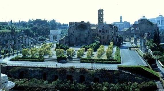 Temple de Vénus et Rome Temple de Vénus et Rome
